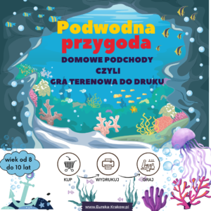 Podwodna przygoda - gra, podchody do druku